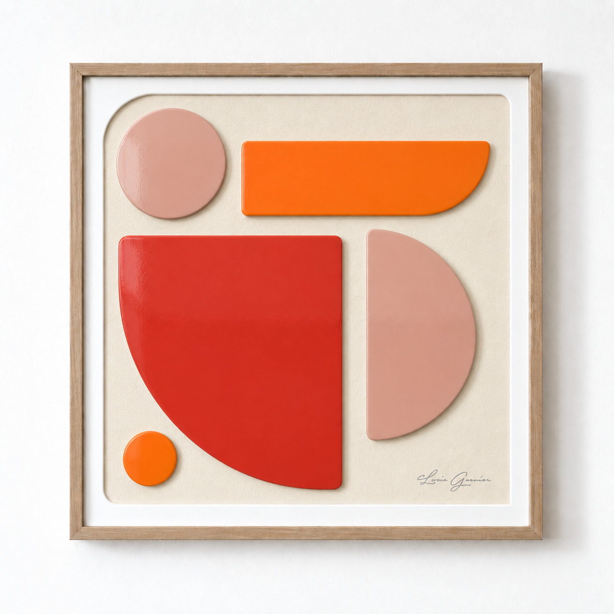 Solar Flight — Lucie Garnier | Art mural sur aluminium | Amalgame