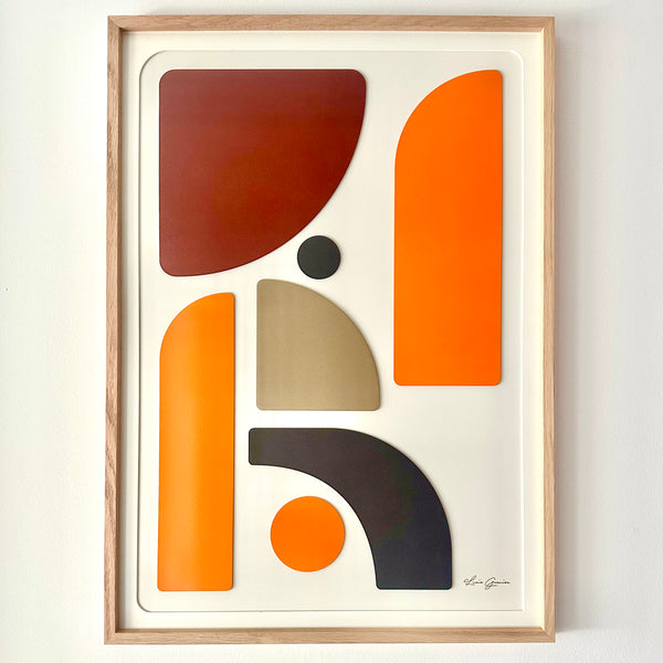 Sunny Dancer — Lucie Garnier | Art mural en métal | Amalgame