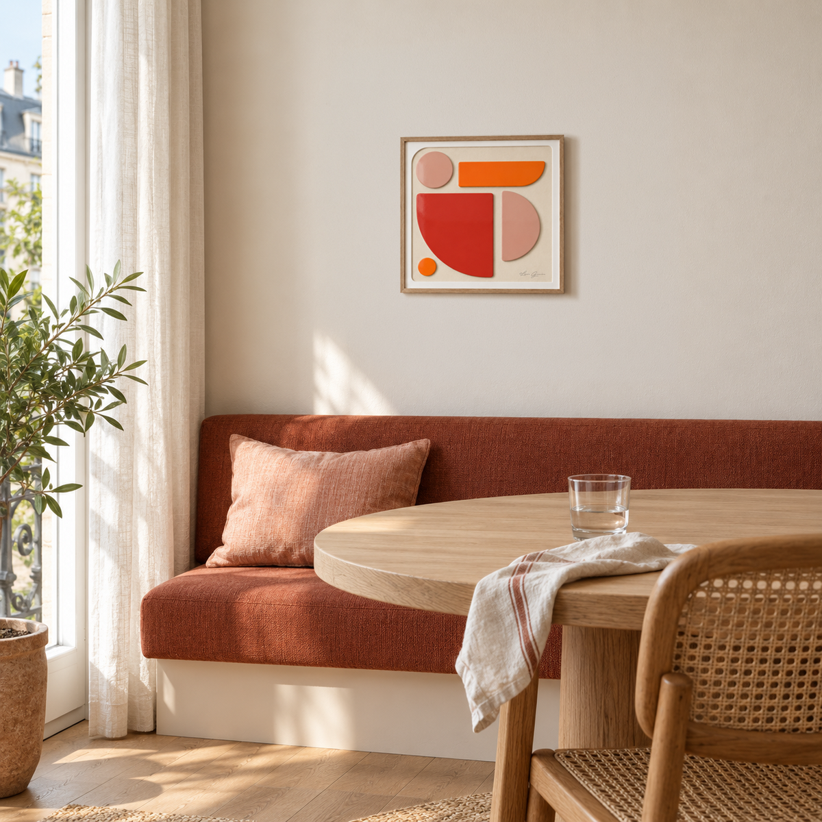 Solar Flight — Lucie Garnier | Art mural sur aluminium | Amalgame