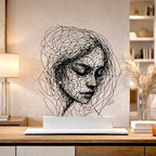 Annie — Adrien D. Vieuloup | Sculpture scribble art | Amalgame