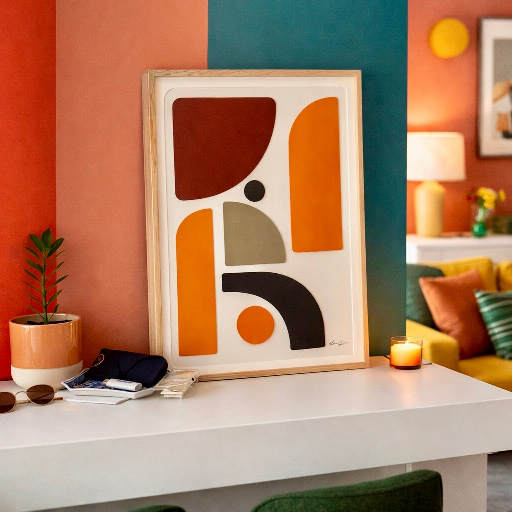 Sunny Dancer — Lucie Garnier | Art mural en métal | Amalgame