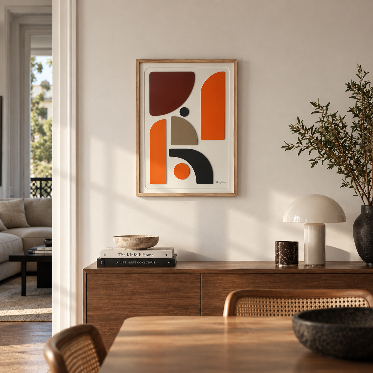Sunny Dancer — Lucie Garnier | Art mural en métal | Amalgame