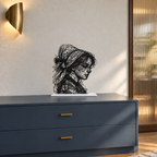 Marie — Adrien D. Vieuloup | Sculpture scribble art | Amalgame