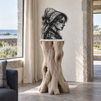 Marie — Adrien D. Vieuloup | Sculpture scribble art | Amalgame