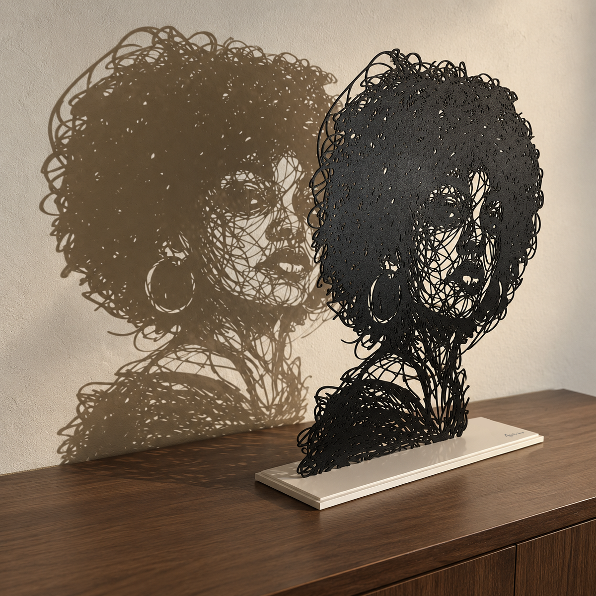 Amarra — Adrien D. Vieuloup | Sculpture scribble art | Amalgame