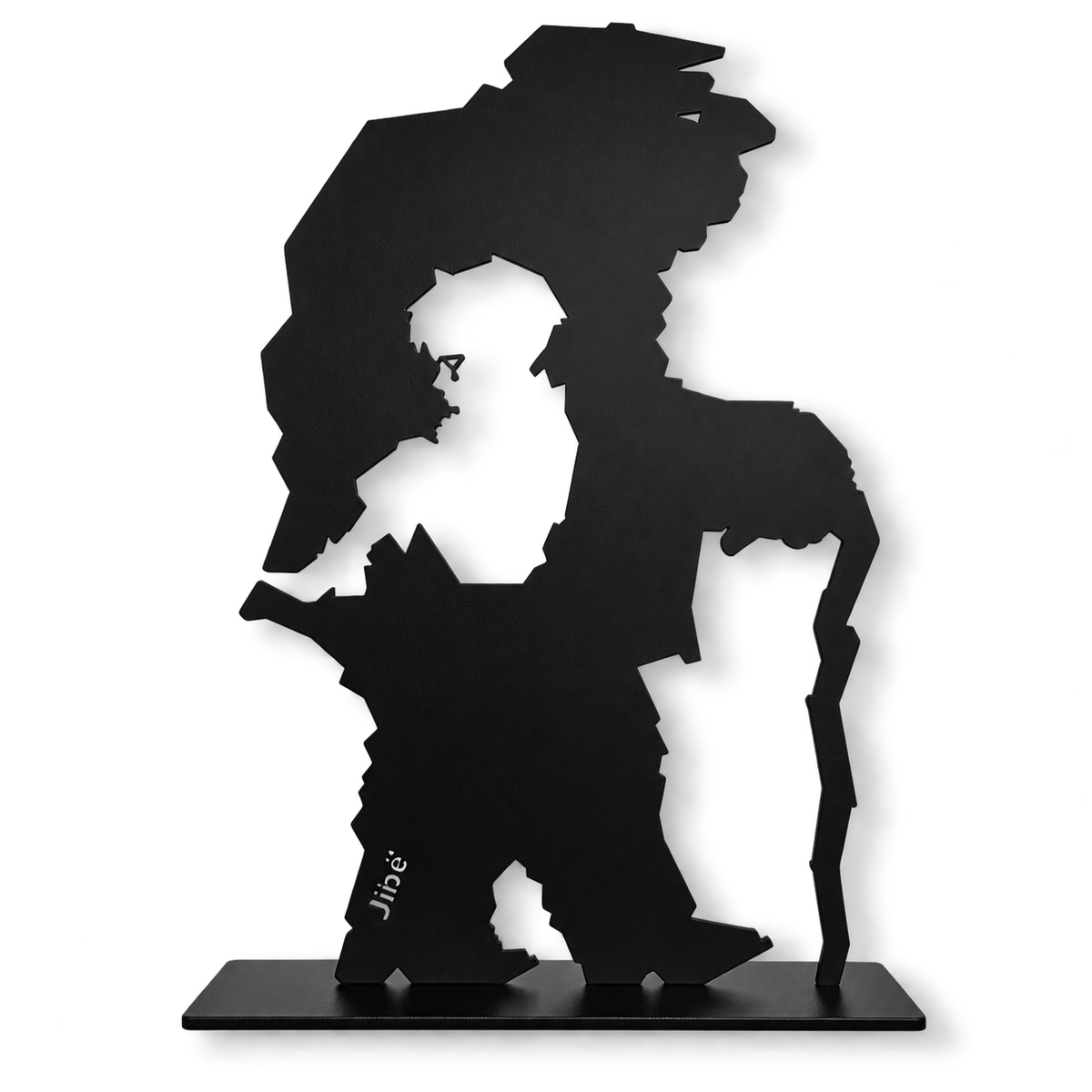 Solitude — Jibé | Sculpture murale en acier | Amalgame