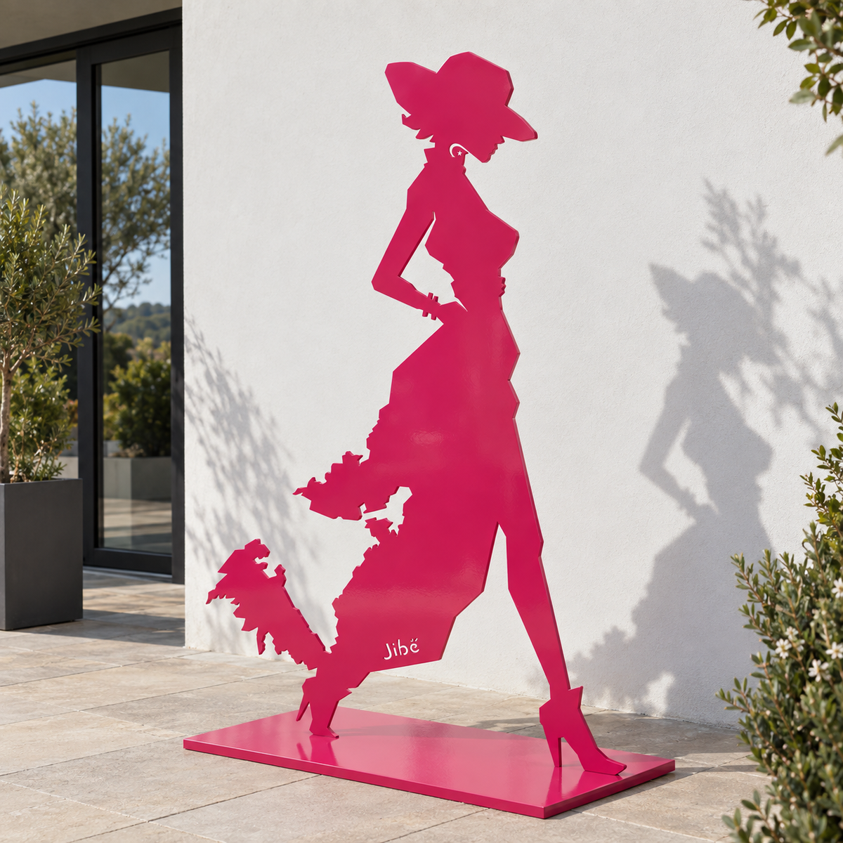 Fast Fashion — Jibé | Sculpture en acier | Amalgame