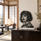 Iris — Adrien D. Vieuloup | Sculpture scribble art | Amalgame