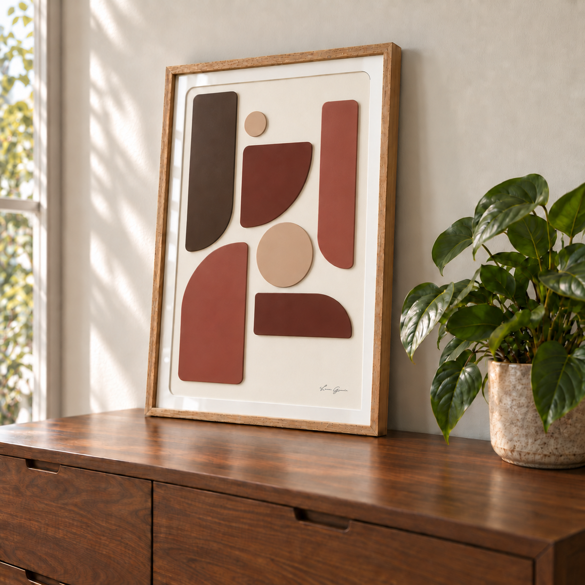 Terra Dancer — Lucie Garnier | Art mural en métal | Amalgame