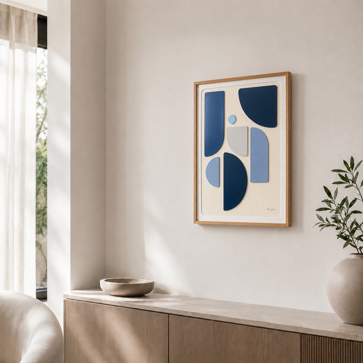 Moonlight Dancer — Lucie Garnier | Art mural en métal | Amalgame